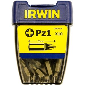 Irwin Pozidriv Pz1 - 1/4”/25 mm - 10 stuks - 10504338