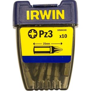 Irwin Pozidriv Pz3 - 1/4”/25 mm - 10 stuks - 10504340