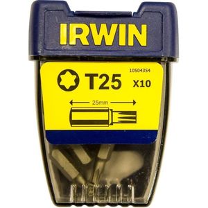 Irwin Torx T25 1/4/25 Mm 10 Stuks