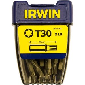 Irwin Torx T30 - 1/4”/25 mm - 10 stuks - 10504356