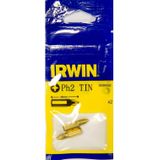 Irwin Grot PH2 1/4 inch 25mm TiN 2 stuks - 10504392