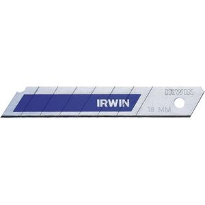 Irwin Bi-metaal blauw Reserve Afbreekmesjes 18mm VE=8 - 10507103