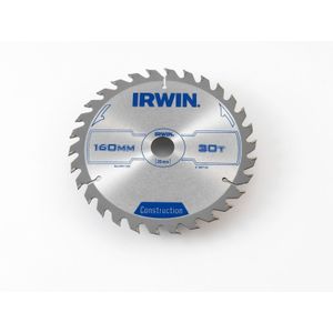 Irwin Cirkelzaagblad voor Hout | Construction | Ø 160mm Asgat 20mm 30T - 1897192