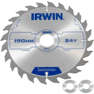Irwin cirkelzaag 190x30x2,5mm 24z. - 1897199