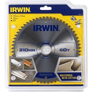 Irwin Cirkelzaagblad voor Aluminium | Ø 210mm Asgat 30mm 60T - 1907775