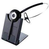 Jabra Pro 920 DECT Kabelloses On-Ear Mono Headset - HD Voice und Noise Cancelling - ganztägige Akkulaufzeit - optimal zur Verwendung mit Tischtelefonen in Europa - EU-Stecker, Schwarz
