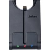 Jabra Pro 920 MS Mono DECT draadloze headset - HD-spraak, ruisonderdrukking en batterijduur de hele dag - geoptimaliseerd voor gebruik met vaste lijn in Europa - EU-stekker