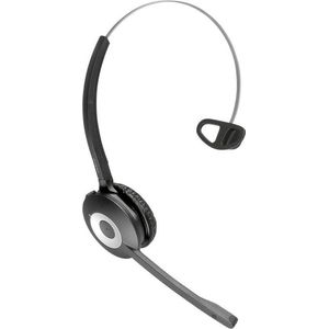 Jabra Pro 930 MS Over Ear headset Telefoon DECT Mono Zwart Noise Cancelling Microfoon uitschakelbaar (mute)