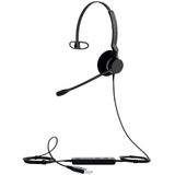 Jabra - Biz 2300 USB-A UC - On-Ear Mono Headset - Ruisonderdrukking - Ergonomisch Ontwerp
