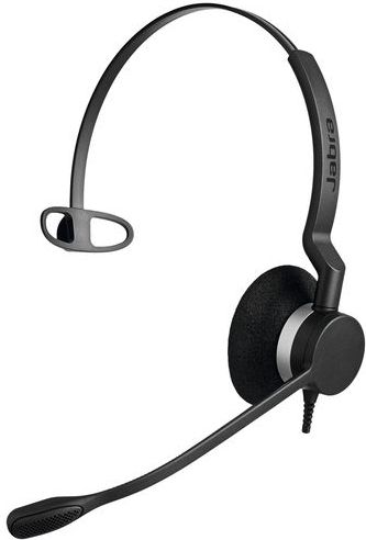 Jabra - Biz 2300 USB-A UC - On-Ear Mono Headset - Ruisonderdrukking - Ergonomisch Ontwerp