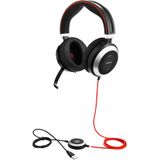 Jabra Evolve 80 MS Duo - gecertificeerd voor Skype voor Business StereoHeadset