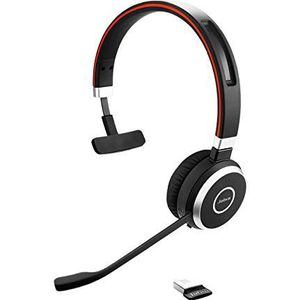Jabra 6593-829-409 hoofdtelefoon/headset Bedraad en draadloos Hoofdband Kantoor/callcenter Micro-USB Bluetooth Zwart
