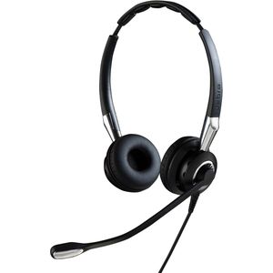 Jabra - BIZ™ 2400 Duo - On-Ear Headset - Noise Cancelling - QD-kabel