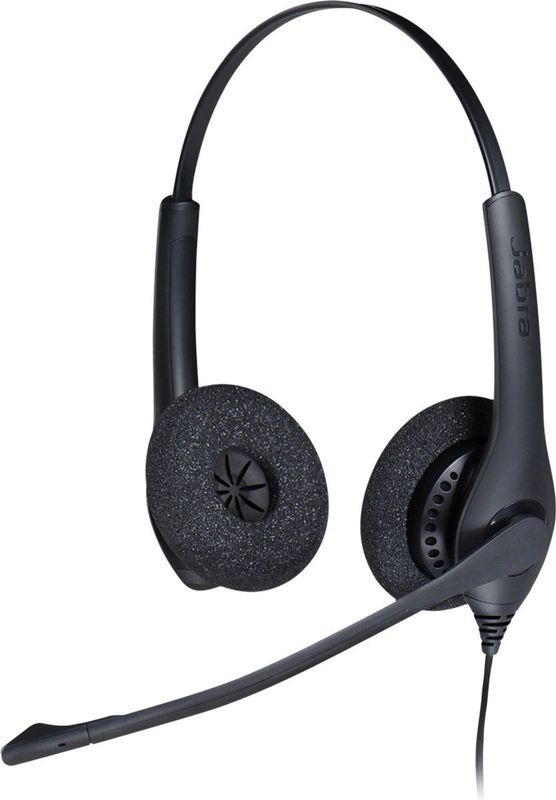 Jabra BIZ 1500 Headset - Zwart - Met Noise Cancelling Microfoon