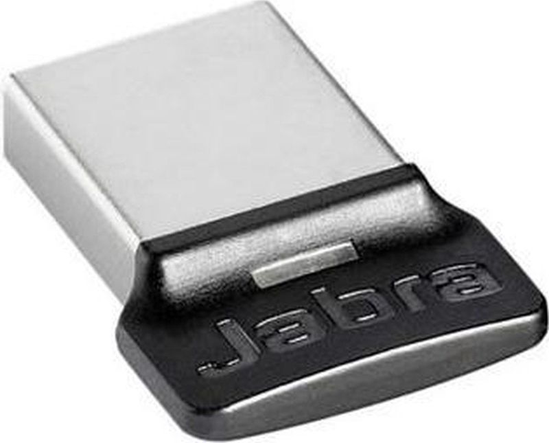 Jabra - Link 370 - Bluetooth-adapter - Zwart - USB 2.0 - Draadloos Bereik 30 Meter