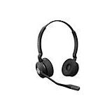 Jabra Engage 65 On-Ear Dect Stereo Headset - Skype for Business gecertificeerde draadloze hoofdtelefoon met ruisonderdrukking voor tafeltelefoons en softphones - zwart - EU-versie
