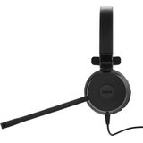 Jabra Evolve 30 II MS Mono (Bedraad, USB-A), Kantoorheadset, Zwart