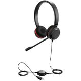 Headphones with Microphone Jabra Q711664 Black (1 Unit)