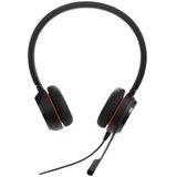Headphones with Microphone Jabra Q711664 Black (1 Unit)