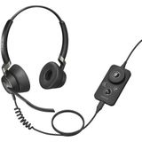 Jabra - Engage 50 - Headset - Stereo - Zwart - 3-Microfoonsysteem