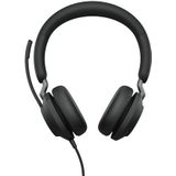 Jabra - Evolve2 40 - Bedrade Stereo Headset - Zwart - USB Type-A