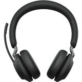 Jabra Evolve2 65 MS Stereo + Stand - Bluetooth Headset - op oor - draadloos - USB - noise isolating - zwart