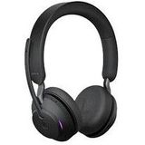 Jabra Evolve2 65 Draadloze Headset met Oplaadstation – Microsoft Teams-gecertificeerde Stereokoptelefoon met Noise Cancelling en Lange Batterijduur – USB-C Bluetooth Adapter – Zwart