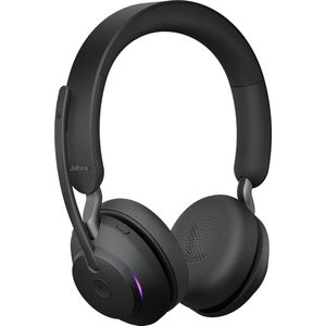 Jabra Evolve2 65 Link380c MS Stereo Stand Black