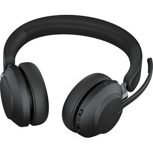 Jabra Evolve2 65 UC Stereo - Bluetooth Headset - on-ear - Bluetooth - wireless - USB-C - noise isolating