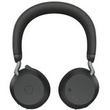 Jabra Evolve2 75 - Draadloze Headset - Bluetooth - USB A dongel - Zwart