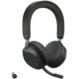 Jabra - Evolve2 75 - Headset - Zwart - Draadloos en Bedraad - Active Noise Cancellation