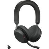 Jabra Hoofdtelefoon/Headset Bedraad en Draadloos USB Type-C Bluetooth Zwart