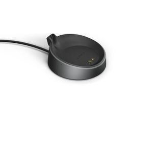Jabra Evolve2 75 oplaadstandaard met USB-A-kabel - 1 x oplaadstation voor Jabra Evolve2 75 stereo headphone (zwarte versie) - oplaadstation voor snel opladen - zwart