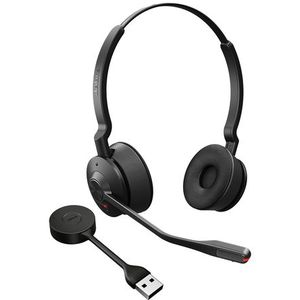Jabra - Engage 55 - Draadloze Stereo Headset - Zwart - DECT Beveiliging