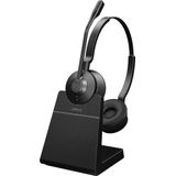 Jabra - Engage 55 - Draadloze Headset - Zwart - USB-DECT Adapter
