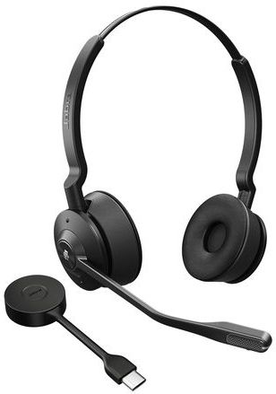 Jabra - Engage 55 - DECT-headset - Stereo - Draadloos - USB-C-adapter
