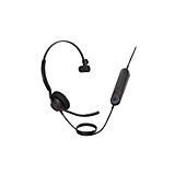 Jabra Engage 40 MS (Bedraad, USB-A), Kantoorheadset, Zwart