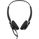 Jabra - Engage 40 - Bedrade Stereo Headset - Zwart - USB-A Kabel - MS Teams-gecertificeerd