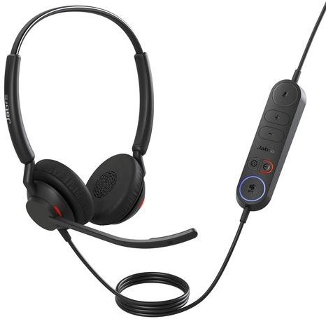 Jabra - Engage 40 - Bedrade Stereo Headset - Zwart - USB-A Kabel - MS Teams-gecertificeerd