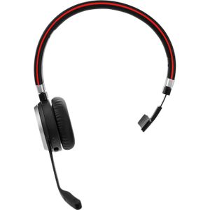 Jabra Evolve 65 SE Wireless Mono Bluetooth Headset with Noise-Cancelling Mic and Long-Lasting Battery - Unified Communications Certified for Zoom, Unify and other leading platforms - Black