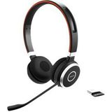 Jabra Evolve 65 SE Draadloze Stereo Bluetooth Headset - UC Gecertificeerd - Zwart