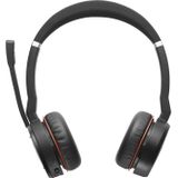 Jabra Evolve 75 Headset - Bedraad en Draadloos - Bluetooth - Zwart