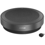 Jabra Speak2 75 Draadloze Bluetooth Speakerphone - USB-C Adapter - 4 Noise Cancelling Microfoons - 65mm Luidspreker - MS Teams Compatibel - Donkergrijs