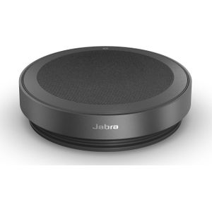 Jabra Speak2 75 Draadloze Bluetooth-luidspreker met Bluetooth USB-C adapter, 4 ruisonderdrukkende microfoons en 65 mm volledige luidspreker, gecertificeerd voor Zoom en Google Meet, donkergrijs