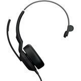 Jabra - Evolve2 50 - Kantoorheadset - Zwart - Bedraad - USB-C