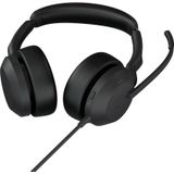 Jabra Evolve2 50 Link380a UC Stereo - bedrade stereo headset met USB-A