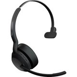 Jabra - Evolve2 55 - Draadloze Mono Headset - Zwart - Inclusief Oplaadstandaard