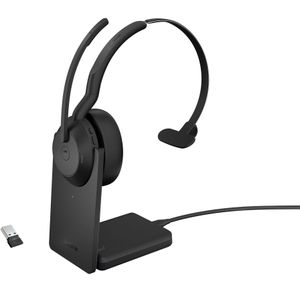 Jabra Evolve2 55 Mono MS met Link 380a + laadstation