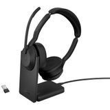 Jabra - Evolve2 55 - Draadloze Stereo Headset - Zwart - Bluetooth