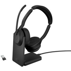 Jabra - Evolve2 55 - Draadloze Stereo Headset - Zwart - Bluetooth